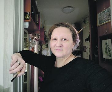 Наталия Пискунова создает удивительные иконы